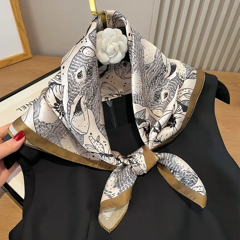 100% Silk Square For Women Cla - Shawl Wrap Winter recension och pris