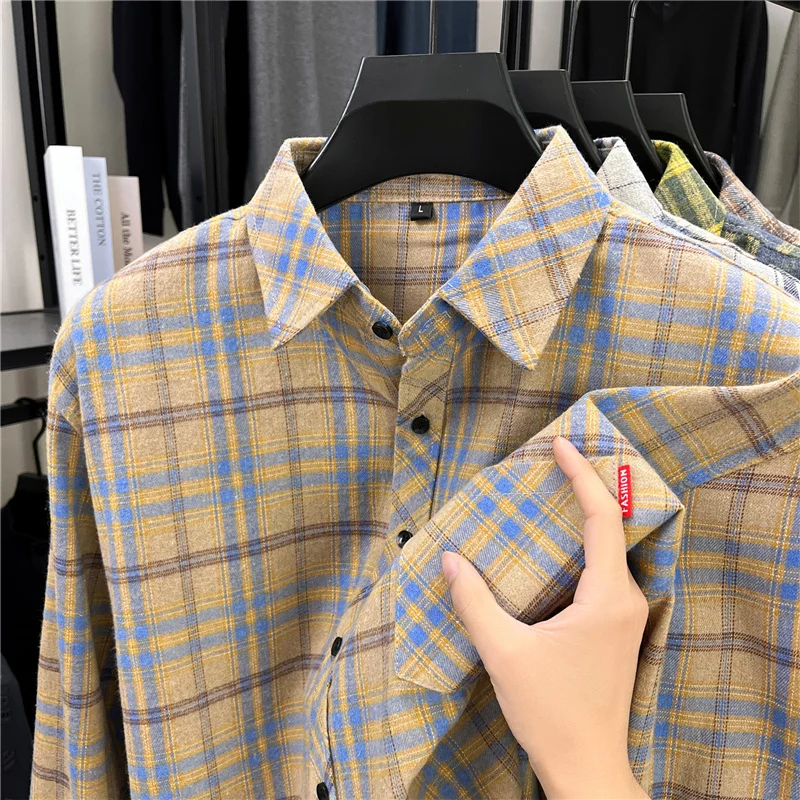 Mens Long Retro Plaid Flannel  - Flannel Shirt Lined recension och pris