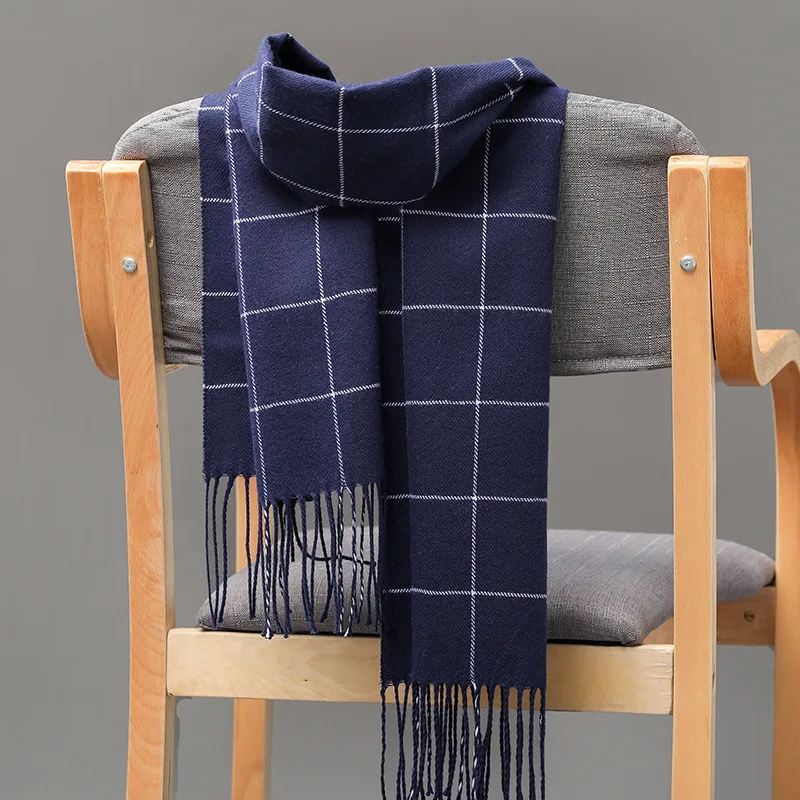 2023 New Winter Men Scarf Keep - Wool Scarf Men recension och pris