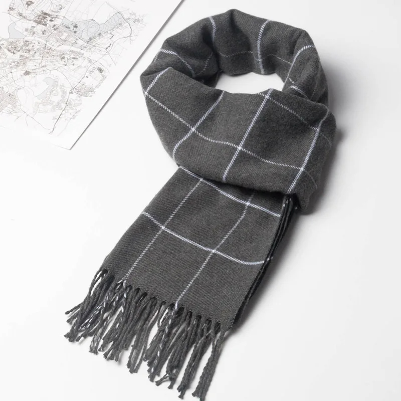 2023 New Winter Men Scarf Keep - Wool Scarf Men recension och pris