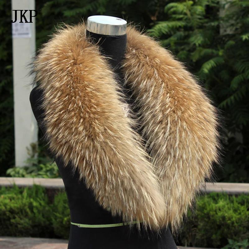 Natural Fur Collar Real raccoo - Shawl Wrap Winter recension och pris