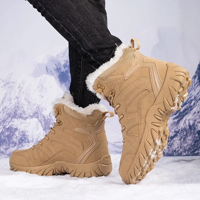 Men Winter Tactical Boots Lace - Waterproof Winter Boot recension och pris
